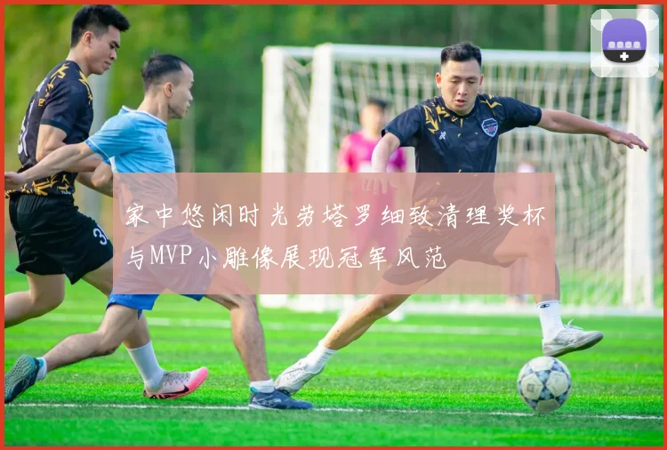 家中悠闲时光劳塔罗细致清理奖杯与MVP小雕像展现冠军风范